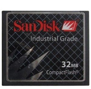 Lot of 10 x sandisk 32MB Compact Flash CF Memory Cards industrial 