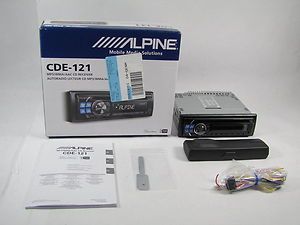 Alpine CDE 121 Car Audio Stero Radio CD MP3 USB IPOD Player CDE121