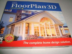 IMSI Home Design Floorplan 3D Version 8 PC CD ROM 22787616007