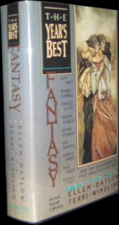 Years Best Fantasy 2nd Annual   1ST ED. SIGNED BY DATLOW and LUCIUS 