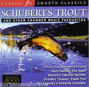 VA Schuberts Trout Chamber Music UK 14 TK CD Album Classic FM Mag No 
