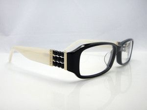 Chanel White Eyeglasses Pearl Frames Authentic