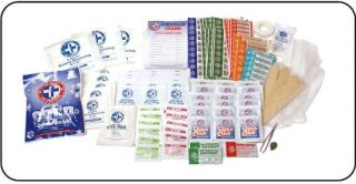 First Aid Kit 200 Pieces Home Car Office 10 HBC 01017