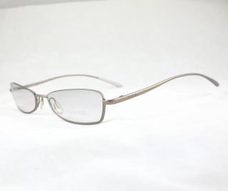 Authentic Chanel 2044T Eyeglasses Frame Made in Italy Titanium 53 18 