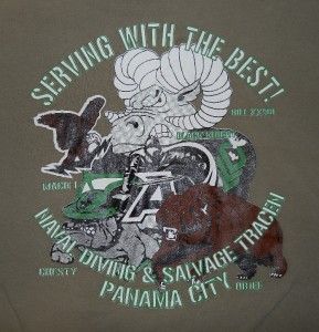   Naval Diving & Salvage Training Center Panama City Command Unit Shirt
