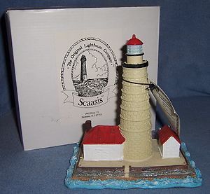   Michigan Lighthouse Replica Spectacle Reef Lake Huron Cheboygan