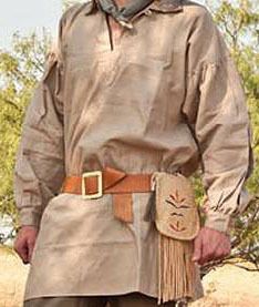 18th Century Frontier Pullover Shirt Rendezvous Reenactment Clothing 