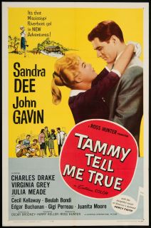 Tammy Tell Me True 1961 Original U.S. One Sheet Movie Poster
