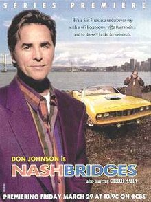 Nash Bridges Signed TV Pilot Script by Don Johnson