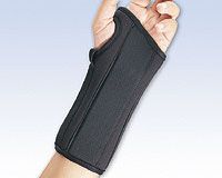 ProLite® Stabilizing Wrist Brace, 8 Wrist Splint Black (LEFT) Extra 