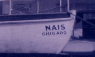 Chicago Jackson Park Yacht Club 1912 s Yacht Nais Owned by Robert 