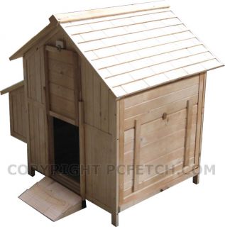 New Chicken Coop Hen House Rabbit Pet Hutch Plan Pen