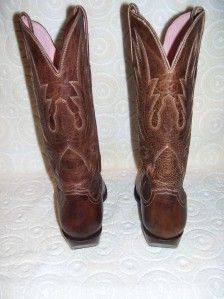 Charlie 1 Horse by Lucchese Brown Western Boots Sz 6 5 B