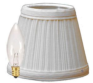 New Chandelier Small Lamp Shade Lampshades Shades Pleated Off White 