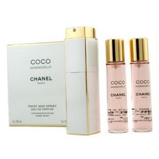 Chanel Coco Mademoiselle Twist Spray EDP 3x20ml Perfume Fragrance