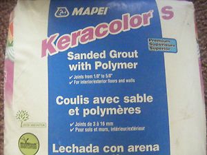Mapei Keracolor 25 Sanded Tile Grout Polymer Color Straw