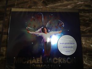 MICHAEL JACKSON IMMORTAL E U IMPORT 2CD DELUXE EDITION 27 SONGS