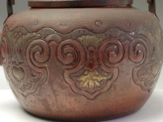 Extra Quality Japanese Antiques Copper Kettle Teapot Tea Ceremony Box 