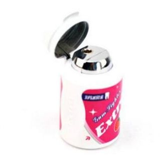 Refillable Creative Chewing Gum Box Shaped Windproof Cigarette Lighter 