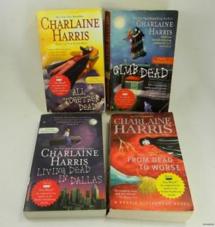 Charlaine Harris Sookie Stackhouse True Blood Lot of 6 Books Free US 