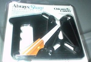Chicago Cutlery Always Sharp Knife Sharpener UNSEALED PACKAGE NICES