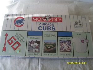 Chicago Cubs Collectors Edition Monopoly Game