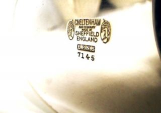 SHEFFIELD ENGLAND SILVERPLATE CHELTENHAM 7 PIECE TEA SET INCLUDING TEA 