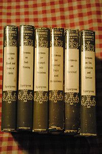 Charles H. Spurgeon   The New Library of Spurgeons Sermons Six Volumn 