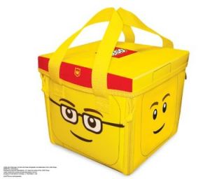   Toy Bin Organizer Storage Box Neat Oh LEGO ZipBin Head Tote Playmat N