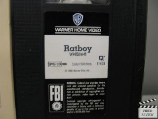 Ratboy VHS Sondra Locke, Robert Townsend, Christopher Hewett