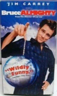 Bruce Almighty Jim Carrey Jennifer Aniston VHS Comedy Movie Jim Plays 