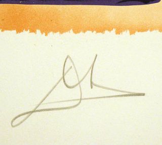 Salvador Dali Christopher Columbus Hand Signed Authentic Artwork 