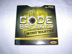 Code Breaker Most Wanted PlayStation 2 PS2 Game Code Cheat by Pelican 