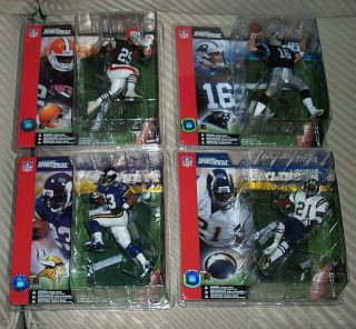 McFarlane Football NFL Series 3 Complete Set of 4 Canadian Edition 