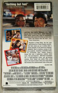   SEALED VHS New Line 2001 Jackie Chan Chris Tucker John Lone