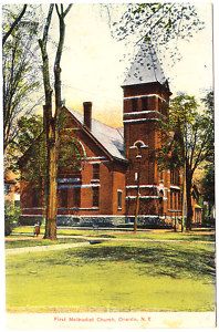 The First Methodist Church Oneida NY 1909