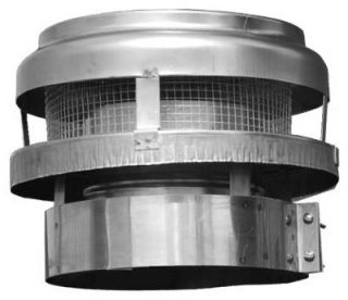 inch Stainless Steel All Fuel Chimney Termination Cap