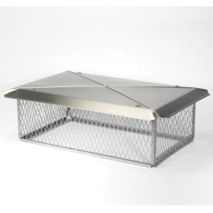 Chimney 9 x 13 Inch Gelco Stainless Steel Multi flue Chimney Protector 