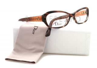 NEW Christian Dior Eyeglasses CD 3241 CORAL M8V CD3241 53MM AUTH