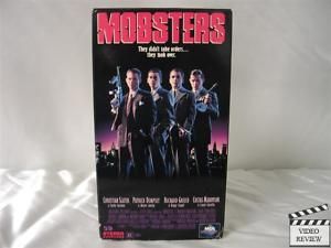Mobsters VHS Christian Slater Patrick Dempsey 096898112932