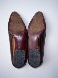 Christina Perez Paris NY Bronze Flats Womens Shoes Sz 8