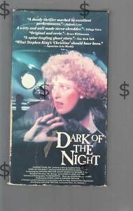 Dark of The Night Killer Car Christine 1985 RARE VHS