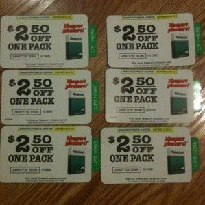 Newport cigarette coupons