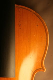   Old Antique French Violin Francois Breton Workshop Circa 1830