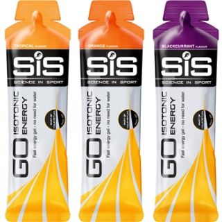  sizes science in sport go isotonic gels 6 pack 12 23 rrp $ 12 54