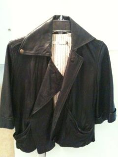 Mike Chris Leather Jacket in Coats & Jackets