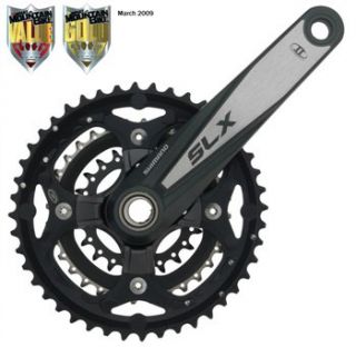 see colours sizes shimano slx m600 9 speed triple mtb chainset now $