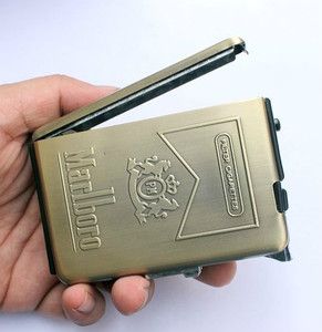  Cigarette Case Can Hold 10 Cigarettes with Windproof Lighter W2