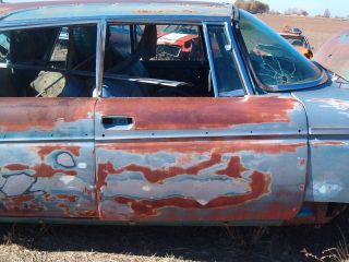 1961 Chrysler Imperial front pass door in good shape. Other parts