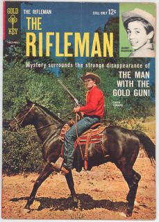 July 1964 The Rifleman 19 Comic Book Chuck Connors Johnny Crawford